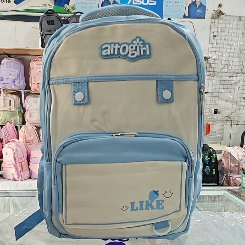 ALTOGIRL 75111 กระเป๋าเป้ BLUE GIRLS