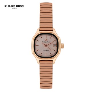 PhiLipe Ricci Jam Tangan Wanita Rantai Kecil Rose Gold Kekinian Korean Style 7496 Women Watches