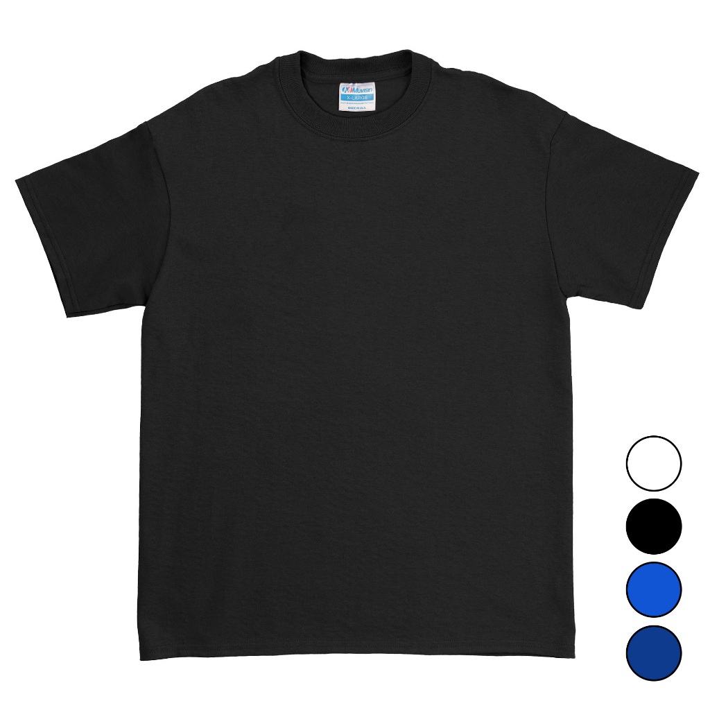 เสื้อยืด Muvisin Blank HEAVY Weight Cotton 16s เสื้อยืดสีพื้น