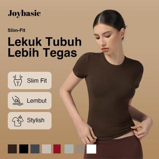 Joybasic - [All Day Fit] Crew Neck Fitted T-shirt