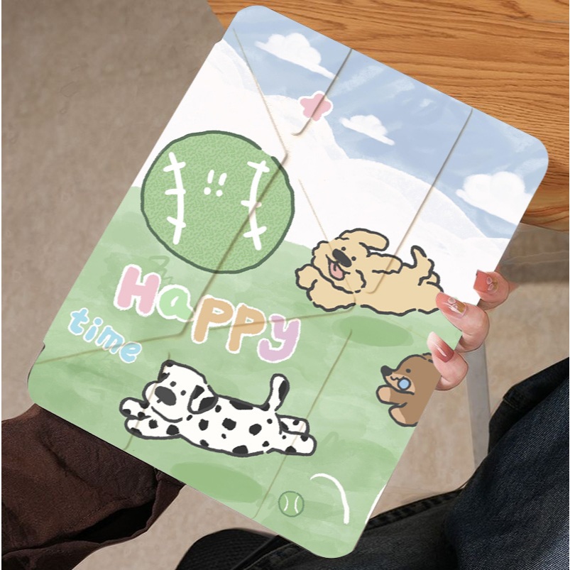 ใหม่ เคสแท็บเล็ตพับY infinix XPAD30E 11" infinix XPAD30E 11" - ช่องเสียบดินสอ & Solid/Gradient Color