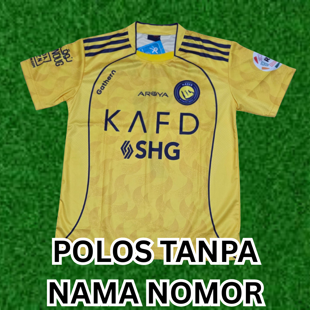 ใหม่ล่าสุด AL NASSR ASSURFAH เสื้อฟุตบอลผู้ใหญ่/ใหม่ล่าสุด AL NASSR RONALDO JERSEY