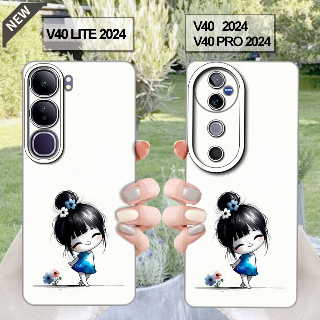 เคส VIVO V40 _เคส VIVO V40 PRO และเคส VIVO V40 LITE - เคสซิลิโคนสีดําสุดเท่ ยืดหยุ่น ใส