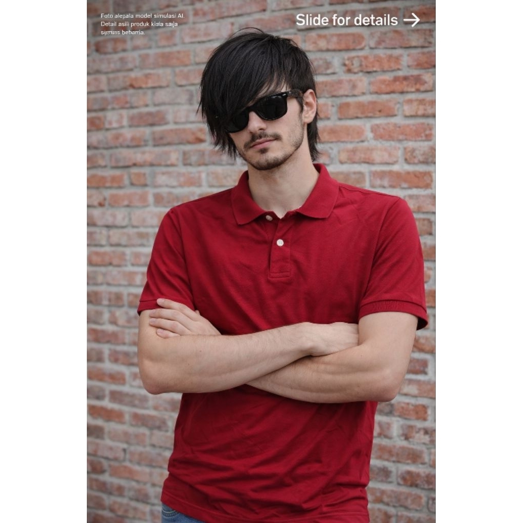 (New one) เสื้อโปโล U**QL0 0R1 ไซส์ S fit M (P64 x L48)