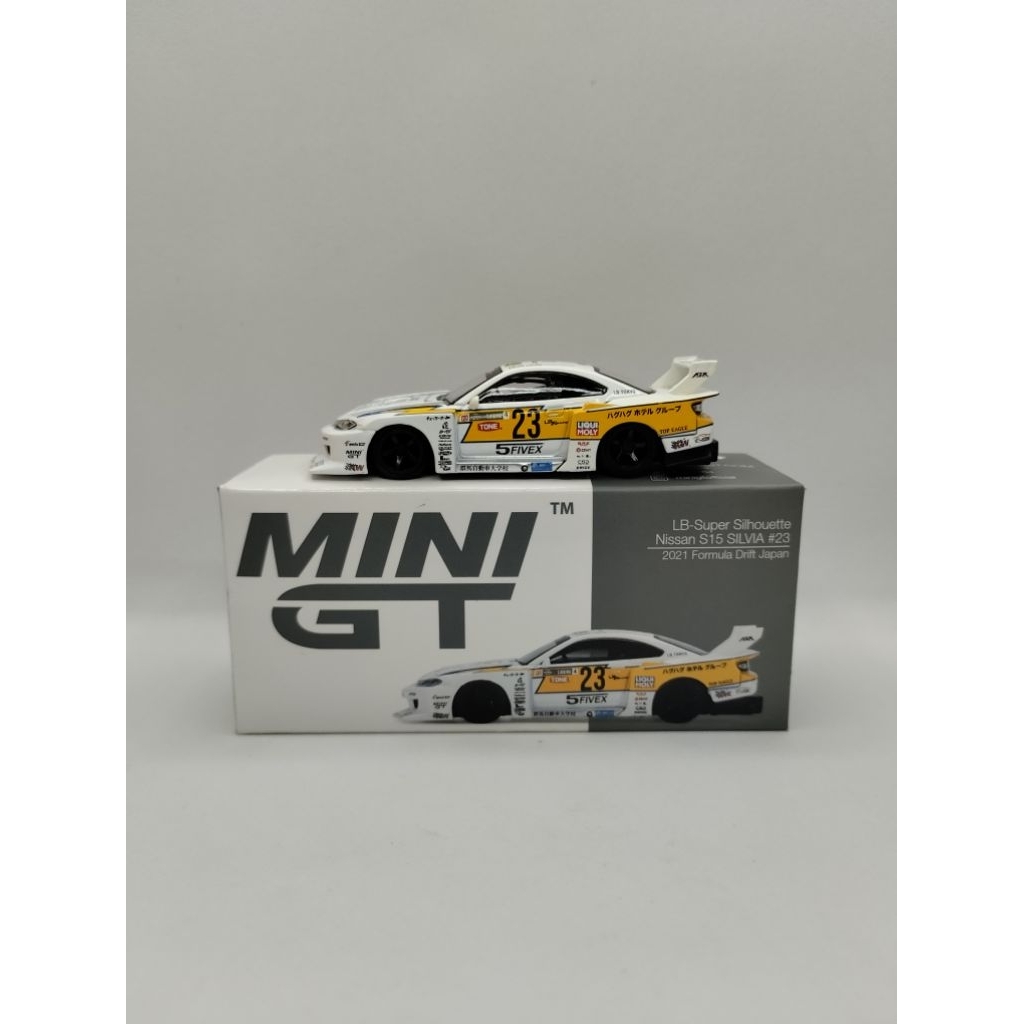 Mini GT LB-Super Silhouette Nissan S15 SILVIA #23 2021 Formula Drift Japan RHD
