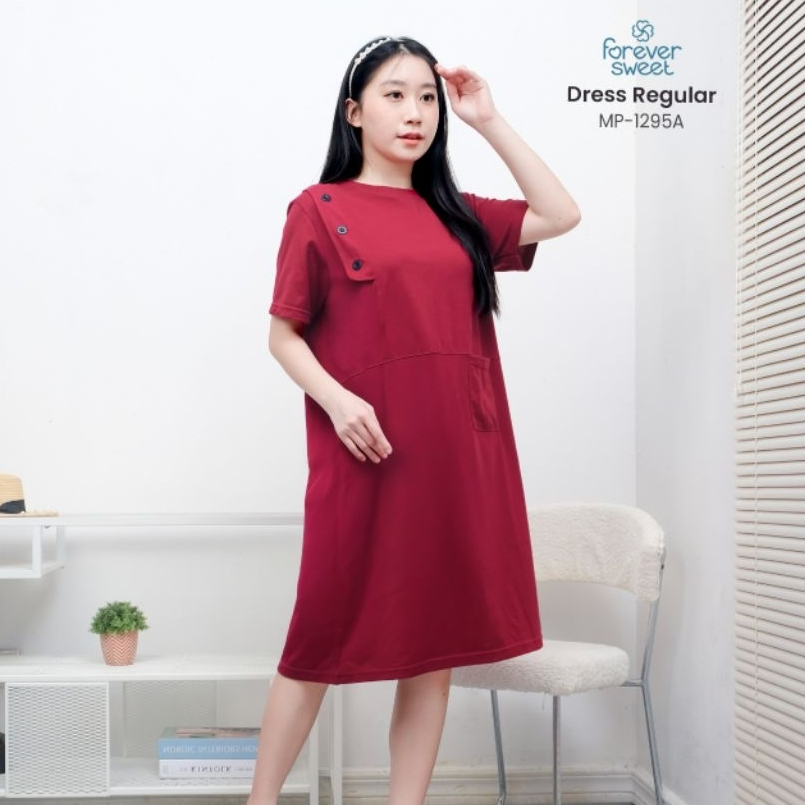 REGULAR Mini Dress - ลําลองแขนสั้น Daster | Forever Sweet MP-1295A