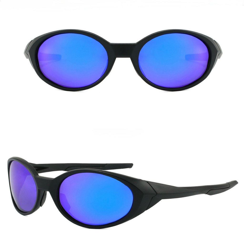 Redux Black Blue lens Running Eye Jacket แว่นตากีฬาสําหรับกิจกรรมกลางแจ้งและกีฬา