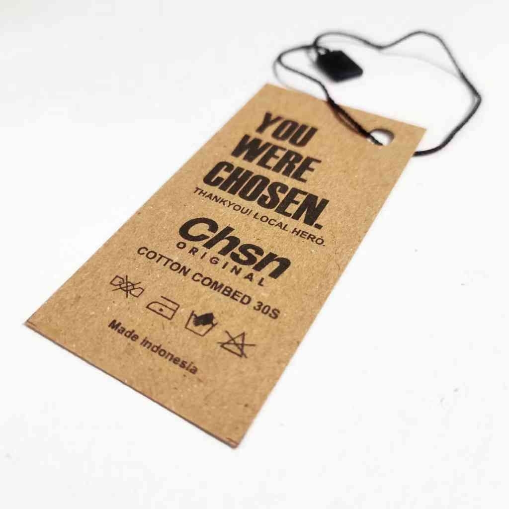 LABEL / HANGTAG / ราคาที่แสดงกระดาษ CRAFT / กระดาษ KRAFT / JASMINE GLITTER 5x10 ซม.