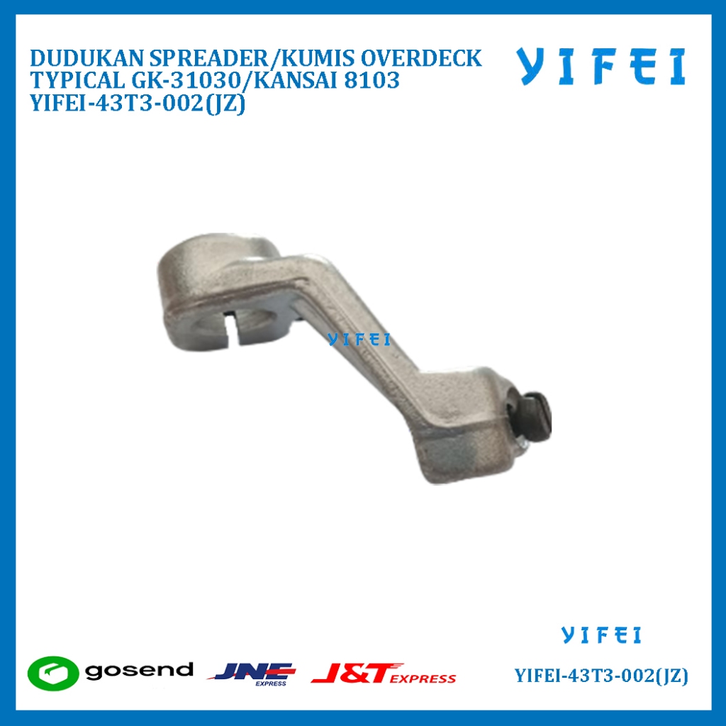 TYPICAL OVERDECK SOPADER/MUSTACHE HOLDER GK-31030/KANSAI 8103 YIFEI 43T3-002(JZ)