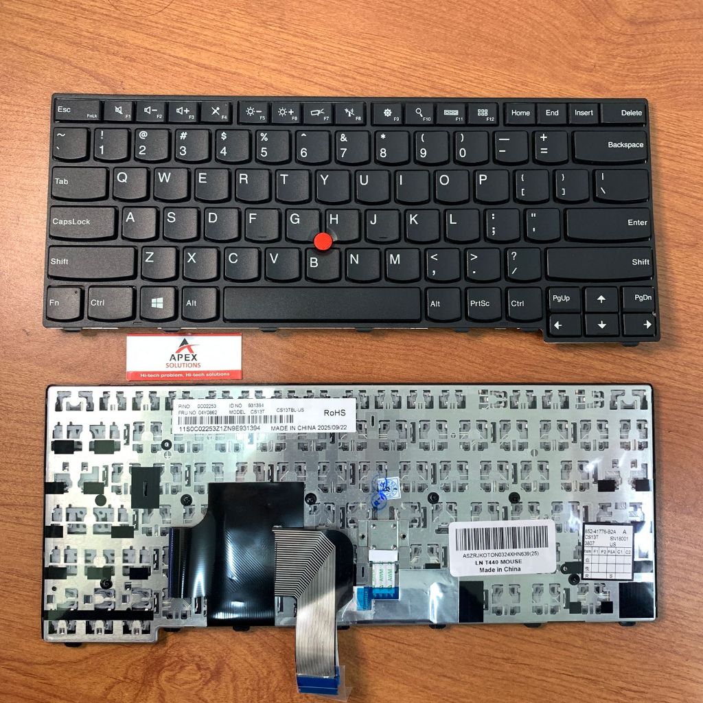 Lenovo Thinpad T440, T440P, T460, T450, T450S, E431, E440, L450, L440 ตัวชี้คีย์บอร์ด