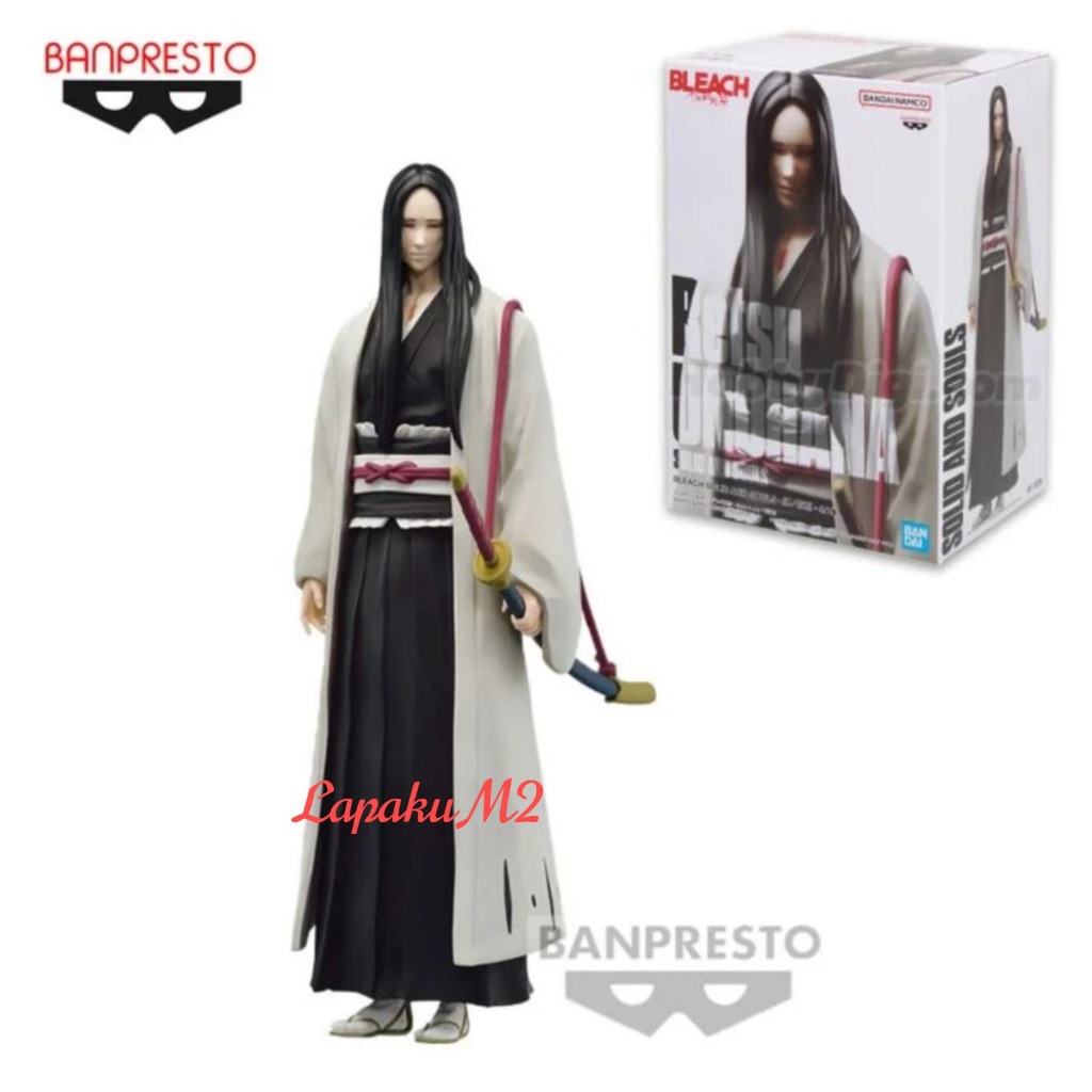 Bleach Unoahana Rets ฟิกเกอร์ SOLID AND SOULS Banpresto