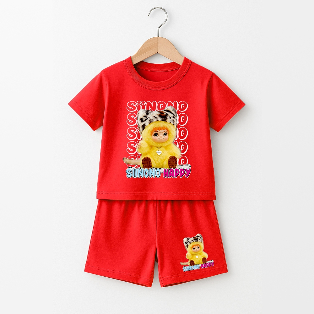 Siinono Happy Girls Short Sleeve Jumbo Suit G-2196