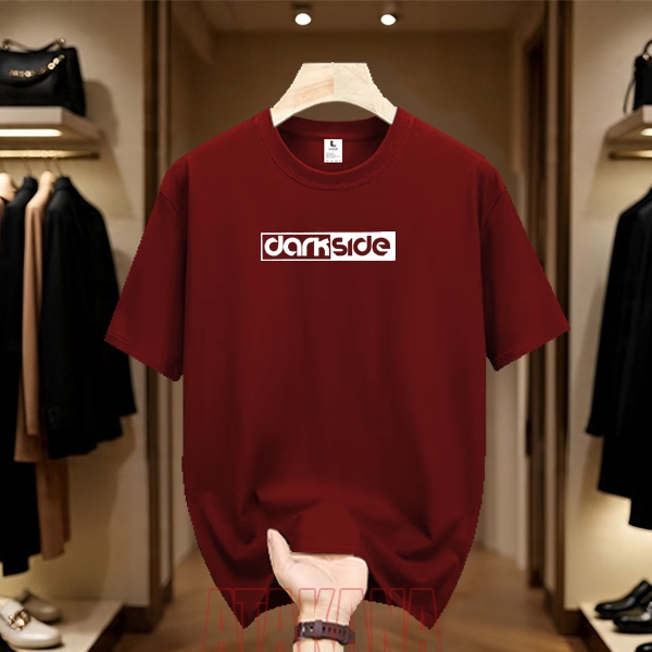 เสื้อยืด Ataka Unisex Dr880 สีขาวแขนสั้นผู้ชาย/ผู้หญิงเสื้อยืดผ้าฝ้าย