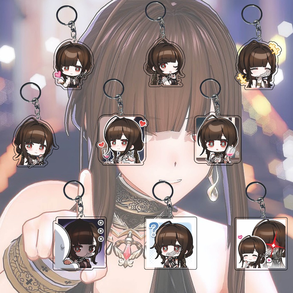 พวงกุญแจ Girls Frontline 2 Exilium Loreley - Key Chain - ของที่ระลึก - พวงกุญแจอนิเมะ
