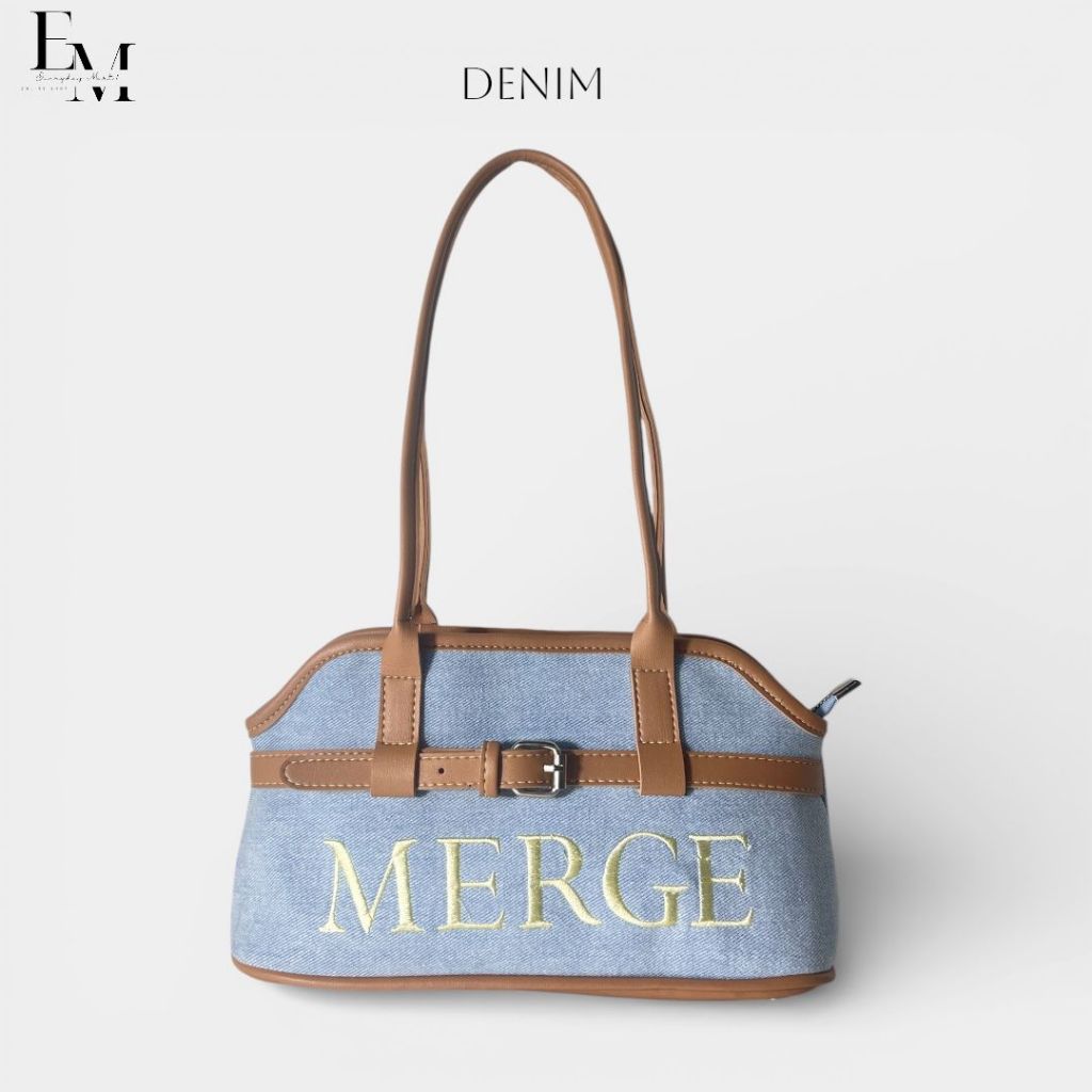 Everyday Mart1 Erta Bag Womens Korean Style Simple Sling Bag Jeans