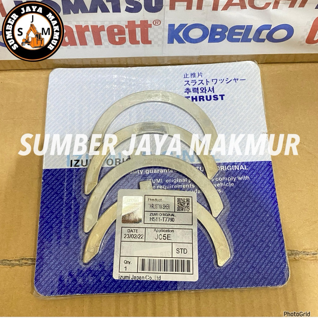 Trust Washer Metal Moon STD J05E Kobelco SK200-8 Metal Moon IZUMI