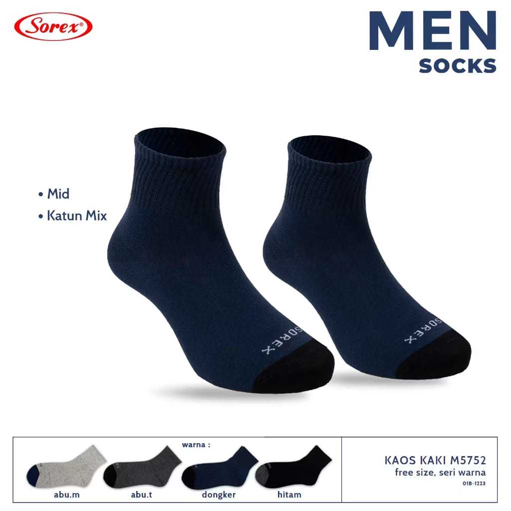 ถุงเท้าผู้ชาย Sorex M5752