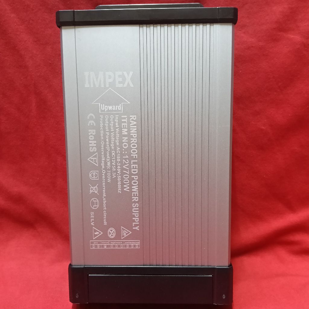 พาวเวอร์ซัพพลาย IMPEX 56.3A 700W DC 12V ภายนอก