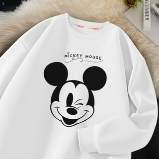 STREET PREMIUM Sweater Crewneck Oversize Korea Premium Pria Wanita | Mickey Mouse Style | Adem & Nyaman Untuk Daily