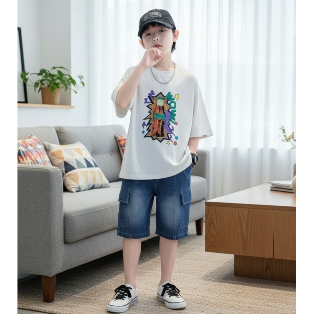 AC02 BOYS SET WAW SIZE 130-170
