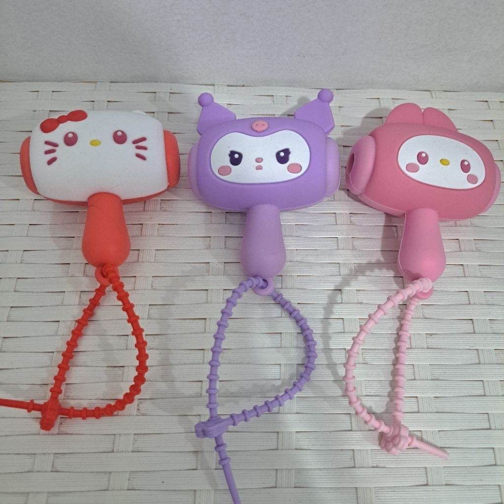 GANTUNGAN CARTOON CHARACTER SOUND KEYCHAIN