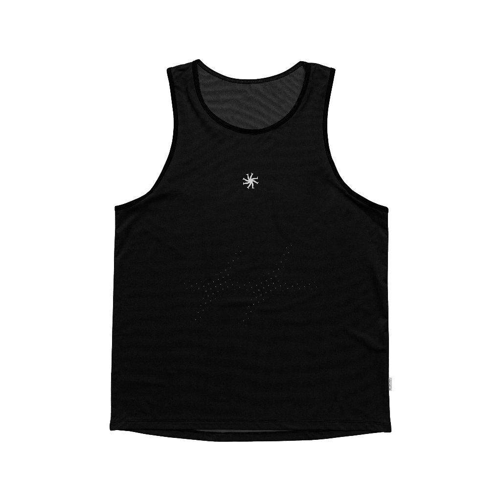 HLWN Running เสื้อกล้ามผู้ใหญ่ สีดํา - Sarah