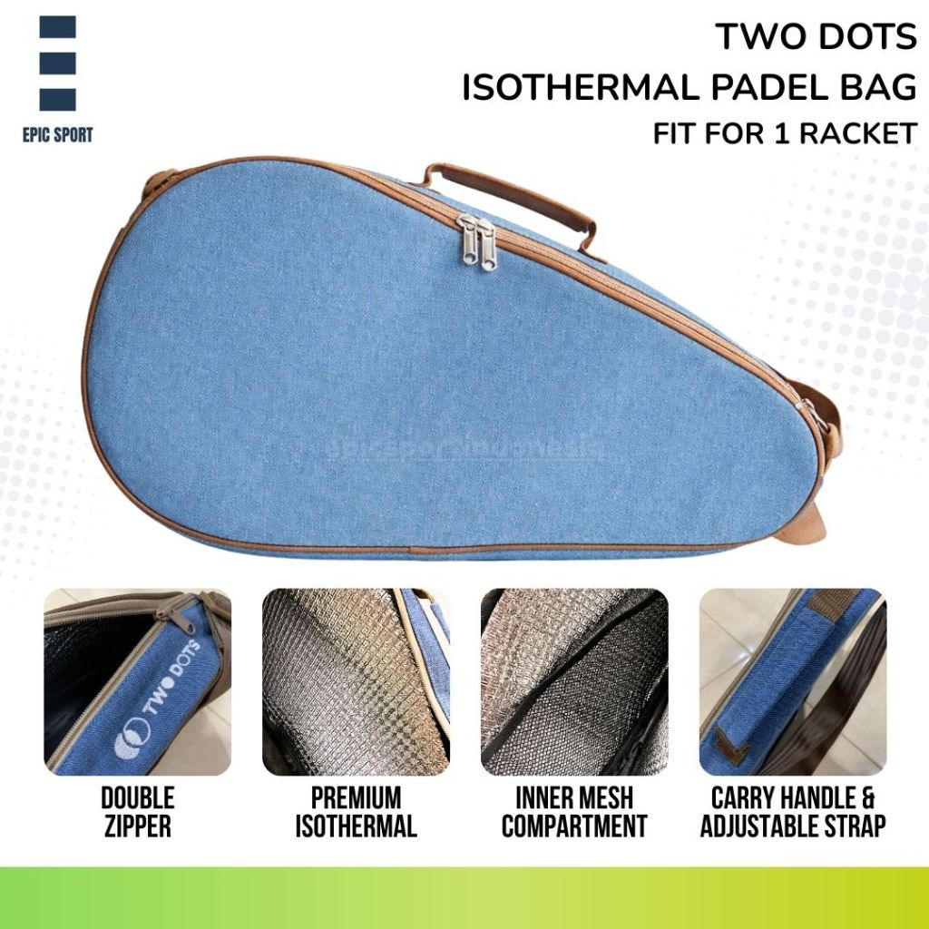 กระเป๋า Isoheat Padel / กระเป๋าแร็กเก็ต Padel / กระเป๋าสะพาย Padel Pro Thermal