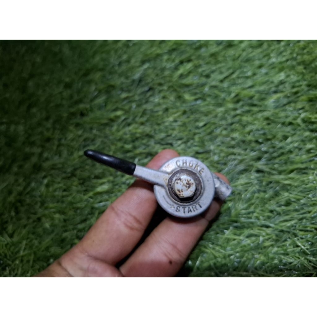 คันโยกสายโช้ค kawasaki binter gto kh100 kh110 kh125 mach2 kh100es kh100el g7 เดิม