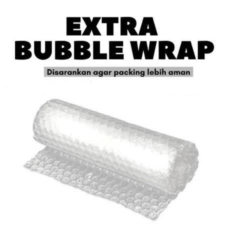 EXTRA PLASTIC BABEL / BUBBLE / BOBLE / BUBBLE WRAP / BLACK WRAP ROLL เฉพาะสําหรับ ADDITIONAL