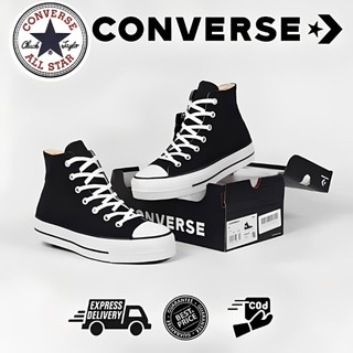 Sepatu Allstar Tinggi / Sepatu Convers Chuck Taylor Classic High / Sepatu sekolah hitam putih murah