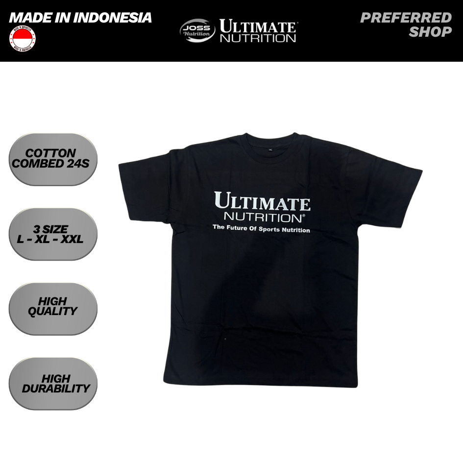 เสื้อยืด Ultimate Nutrition ทําจากผ้าฝ้าย Combed