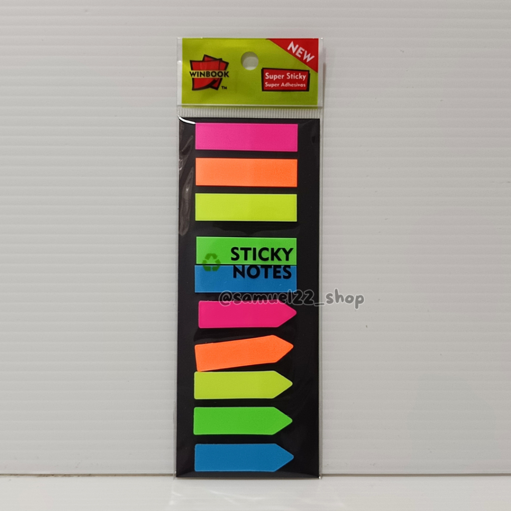 Sticky Notes WINBOOK WIN-NF02-1 76 x 51 เนื้อหา 100 แผ่น Bookmarker