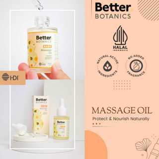 น้ํามันนวดเด็ก HDI • Better Botanics • เบบี้ออยล์ (HDI Baby TM ดั้งเดิม)