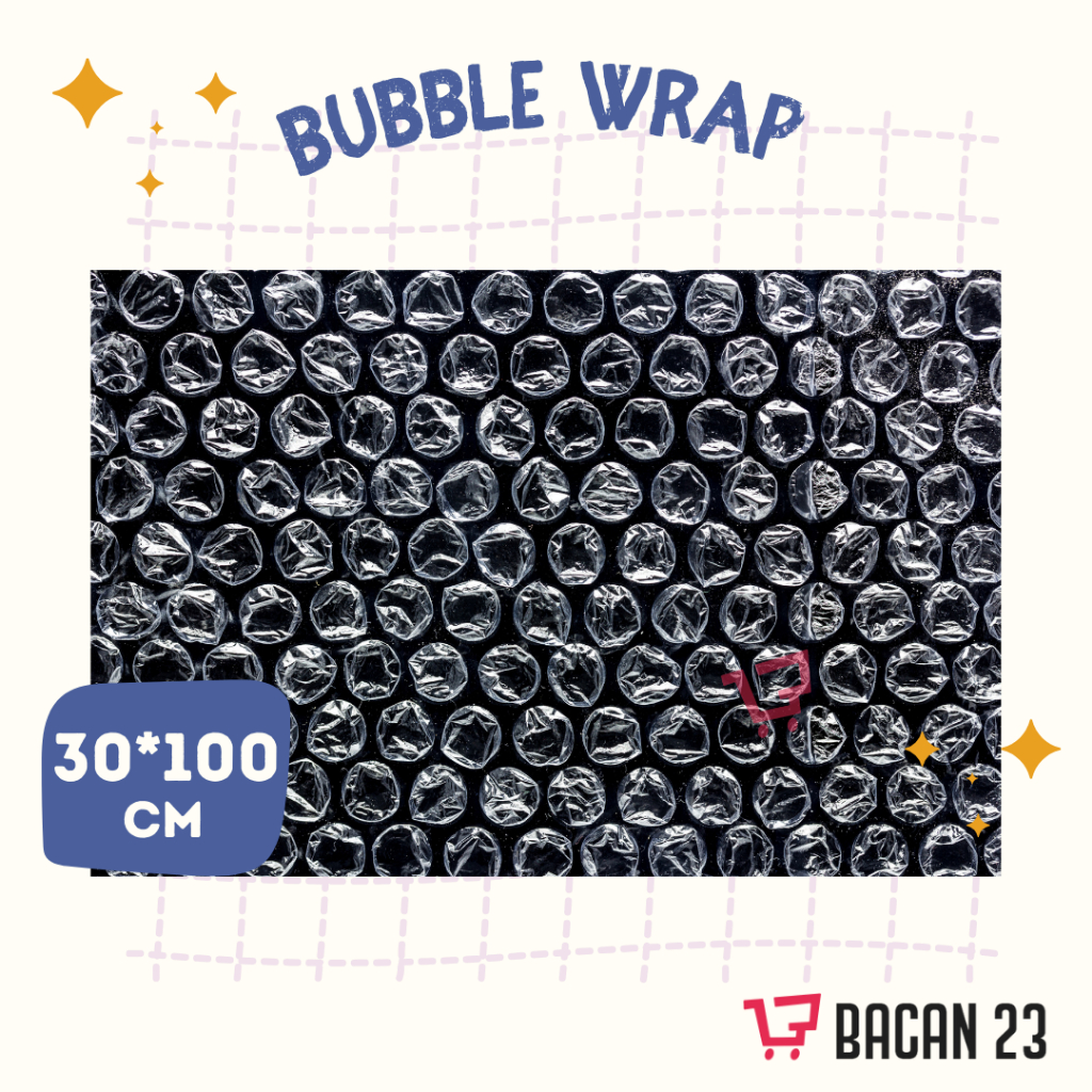 (+-) 30*100 cm Black Bubble Wrap // Packing Protection