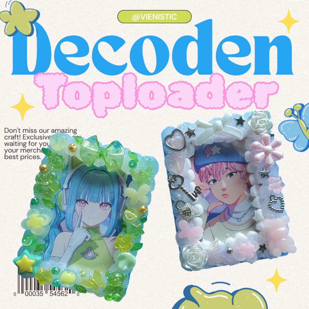 Toploader Cardholder Deco Photocard | การ์ดภาพถ่าย Toplo Decoden KPOP