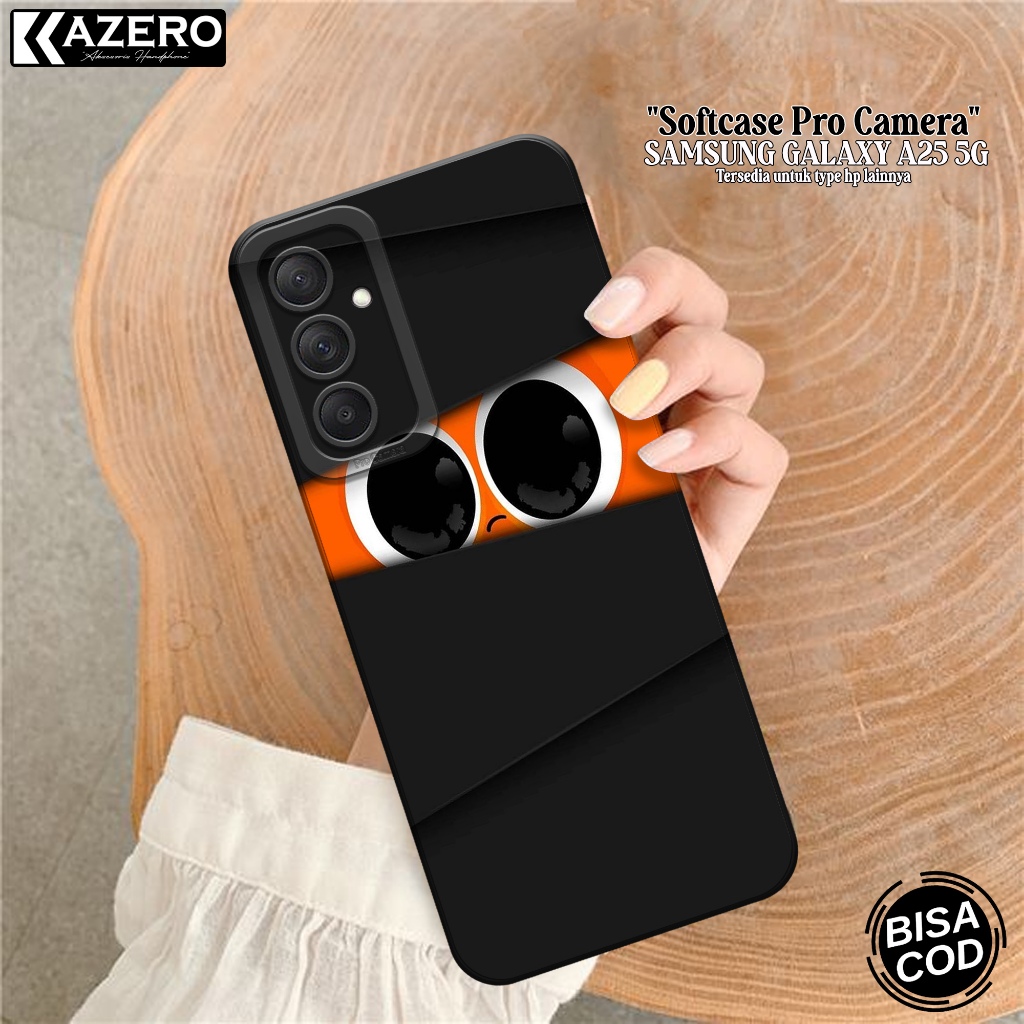 HP KAZEERO - เคสโทรศัพท์ Samsung Galaxy A25 5G - เคสแฟชั่นการ์ตูน - เคส Pro - Sam Galaxy A25 5G Soft