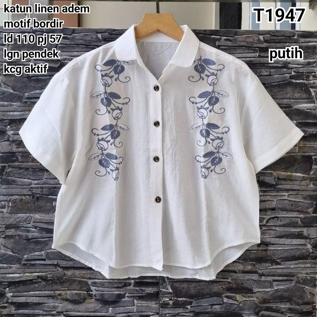 KEMEJA T1947 เสื้อปัก