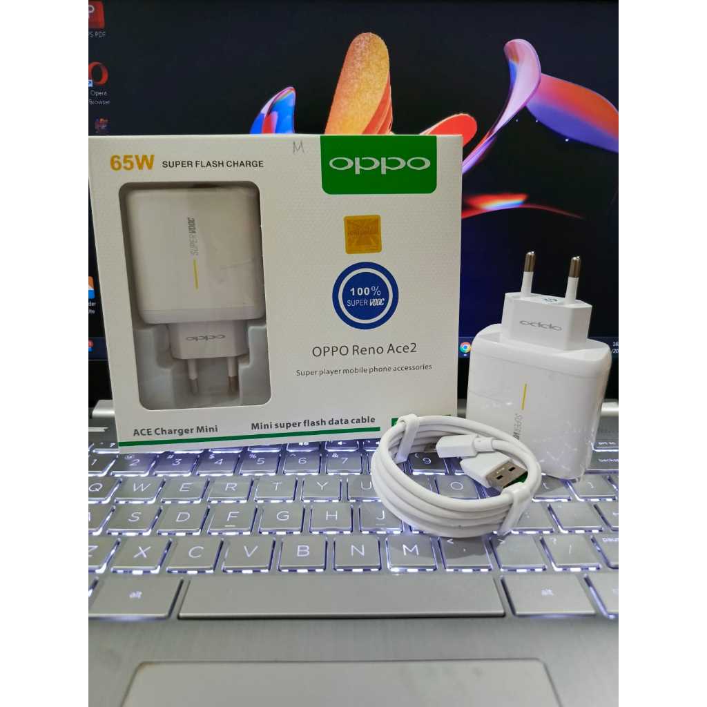 เครื่องชาร์จ Oppo Reno Ace 2 SUPER 65W TYPE C REAL 3A - Original777
