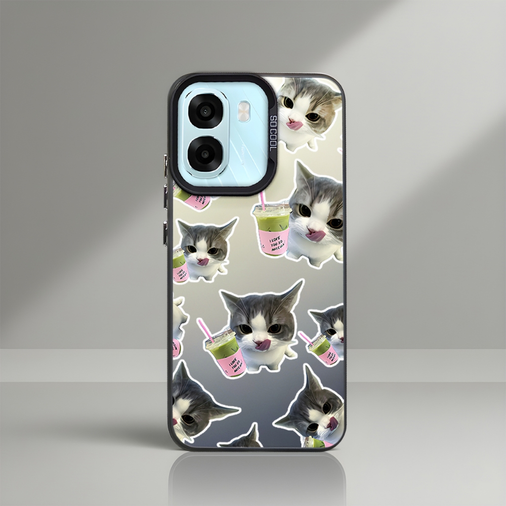 RN89 เคส Oppo A6X Oppo A5X Oppo A3X Oppo A6 ฮาร์ดบอร์ดขอบนุ่ม