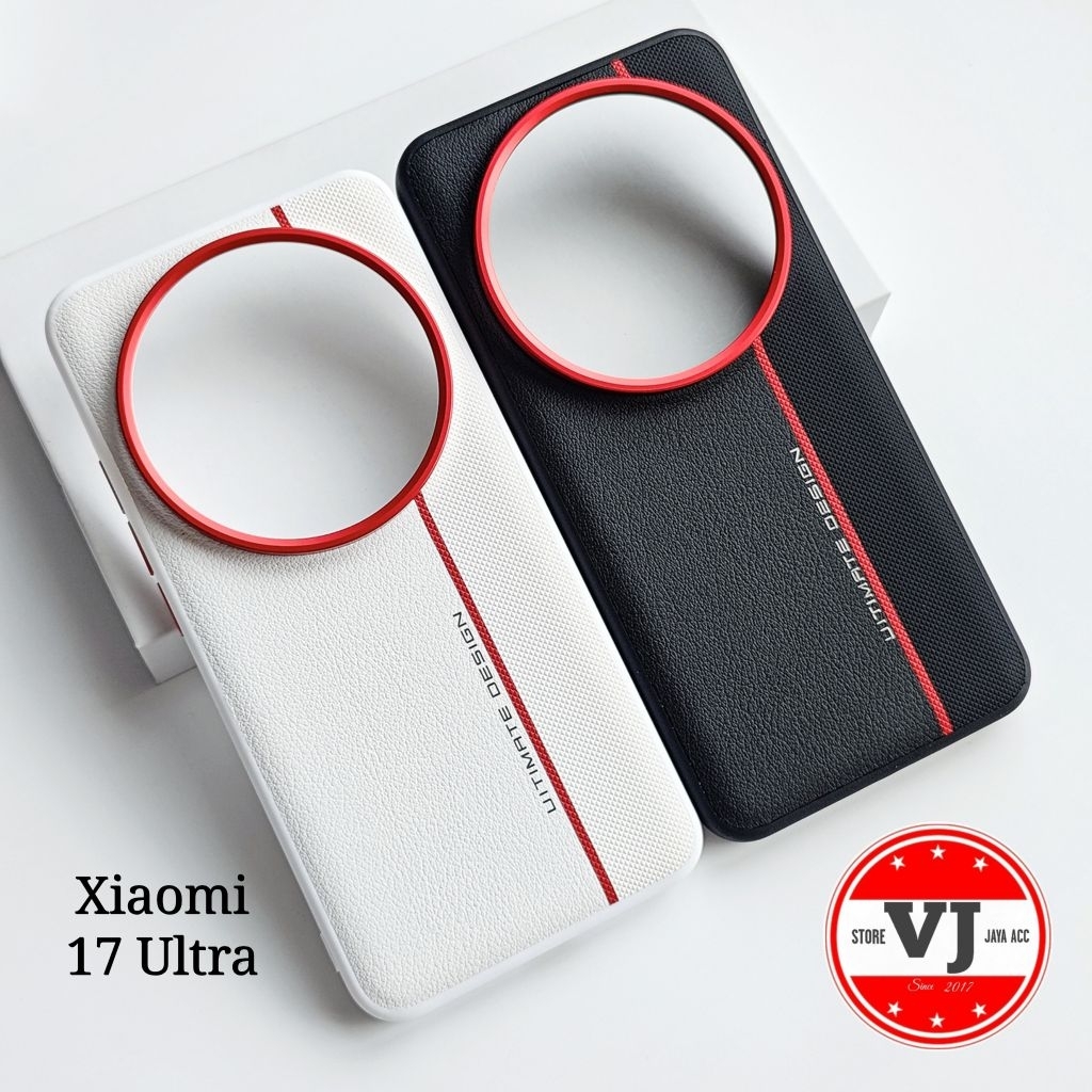 Xiaomi 17 Ultra Leather Case Ultimate Design Hybrid Back Cover Anti-Fall Leather 17ultra Elegant Des