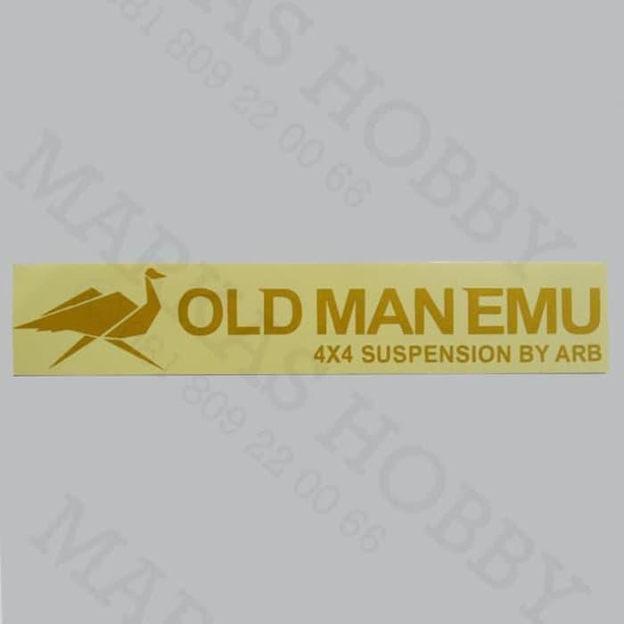 สติ๊กเกอร์ทองช่วงล่าง Old Man Emu 4x4