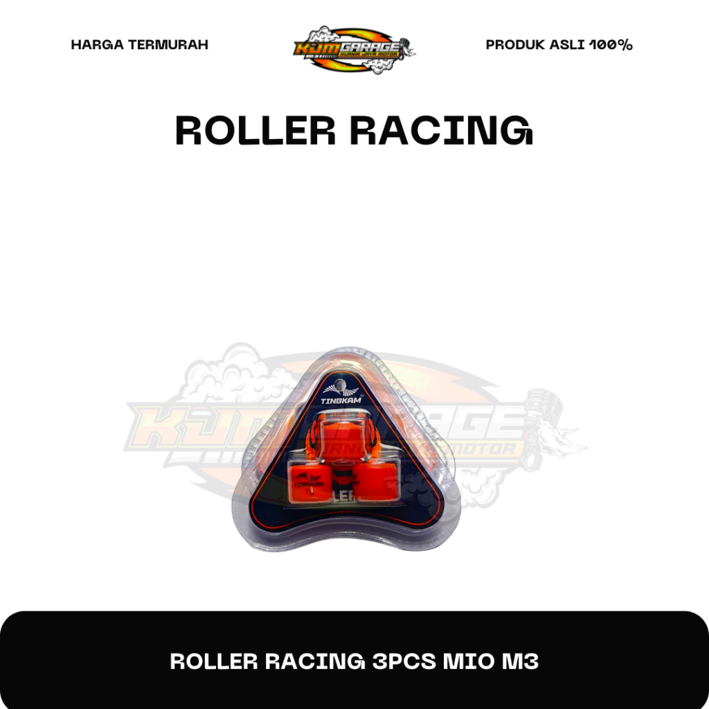 Roller Racing Mio M3/Fino FI/Soul GT/Mio Z/X-Ride/Nmax/Aerox 3PCS 7-15 กรัม TINGKAM