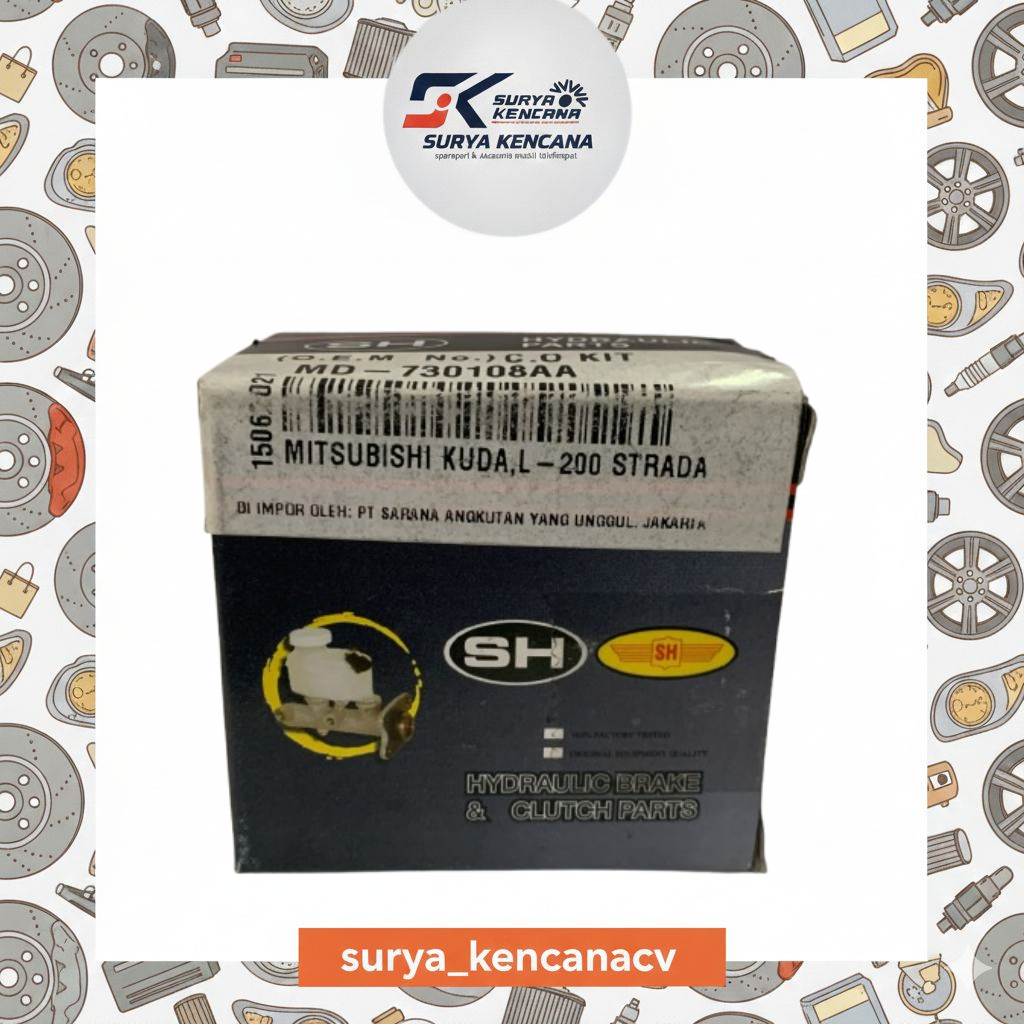 CLUTCH OPERATING C/O KIT MITSUBISHI KUDA ALL 3/4 L200 ORIGINAL SH MD730108อาร์/เค 002912
