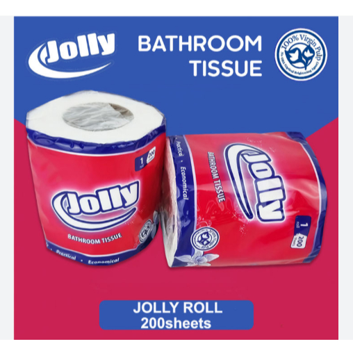 PackingYA JOLLY ROLL JOLLY TISSUE ROLL TISSUE ROLL 200 แผ่น 2PLY