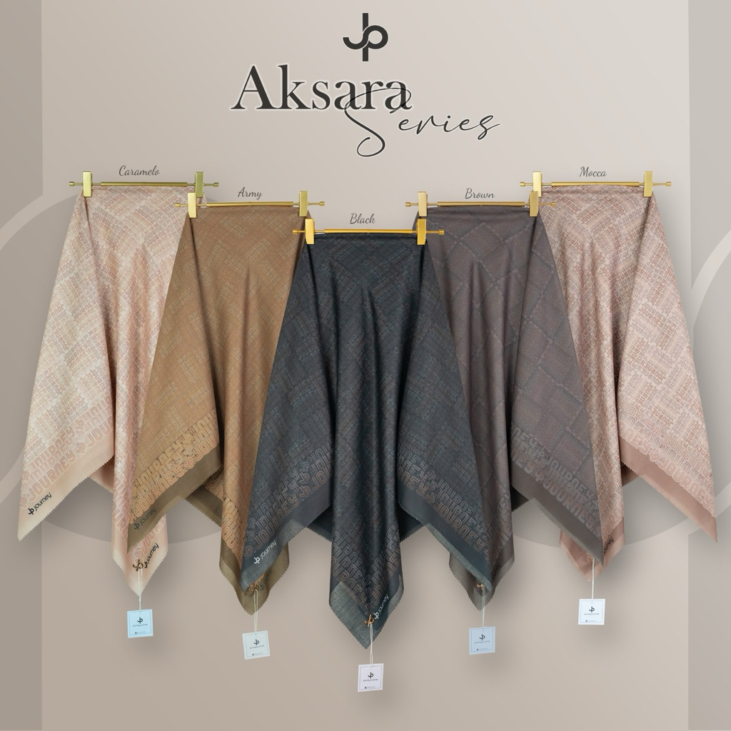 JOURNEY AKSARA SERIES SQUARE HIJAB BY JOURNEY HIJAB