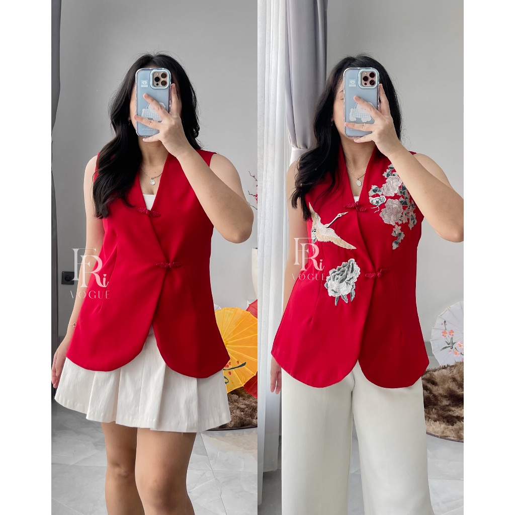 เสื้อ Wu Wei Qibao | เสื้อกี่เพ้ารวบรวมตรุษจีน