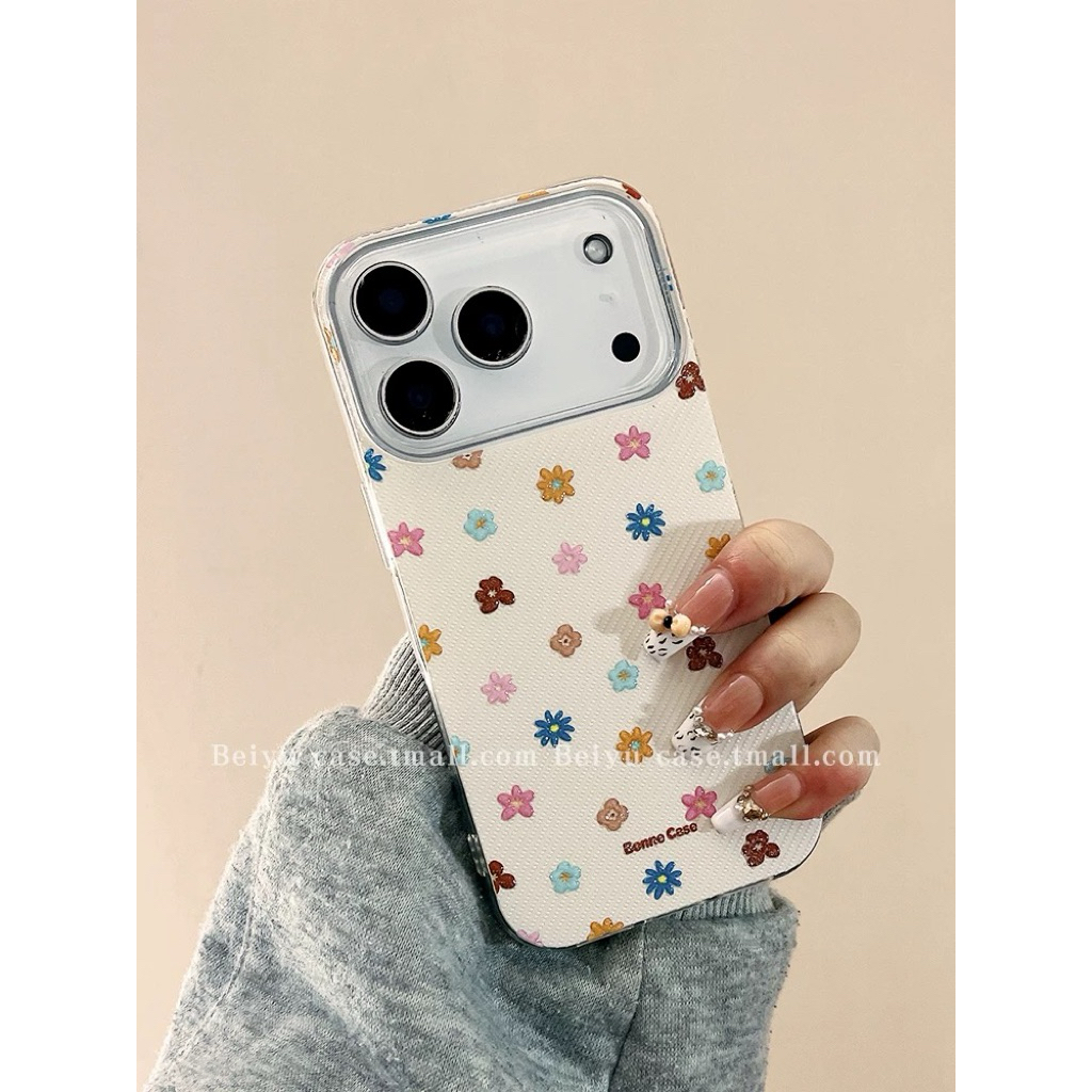 Case iphone 17 Flower White Case iphone 17 Case iphone 17 Pro case iphone 17 Promax Casing iphone CS