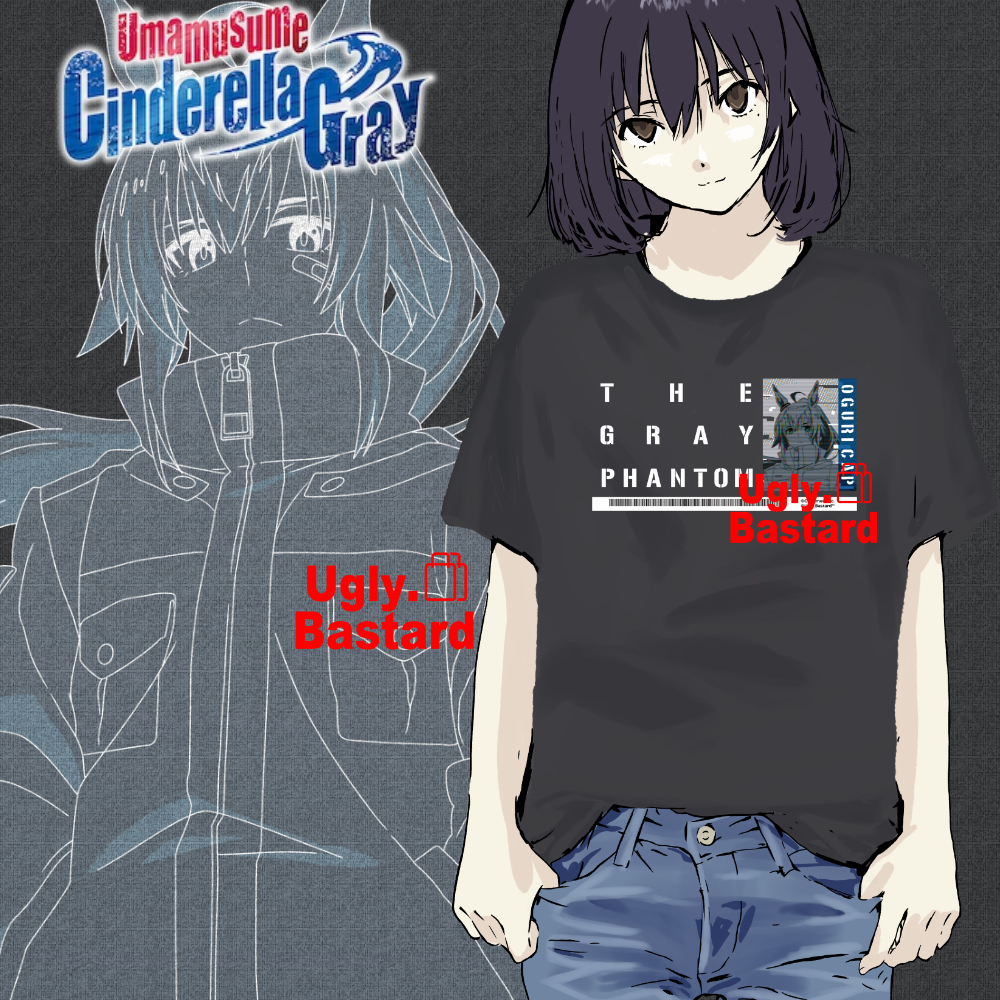 เสื้อยืด Oguri Cap Rebellious Style Ver 2 [Uma Musume Cinderella Grey]