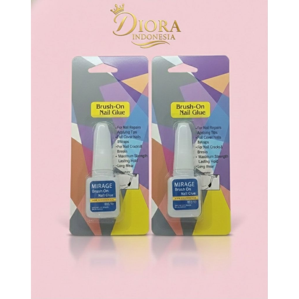 กาวติดเล็บ Mirage Brush-On