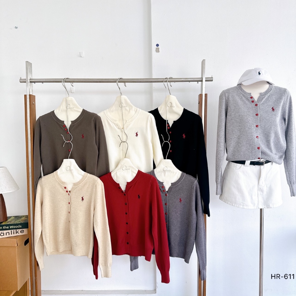 OUNIE HR 611 TOP KNIT CARDINGAN